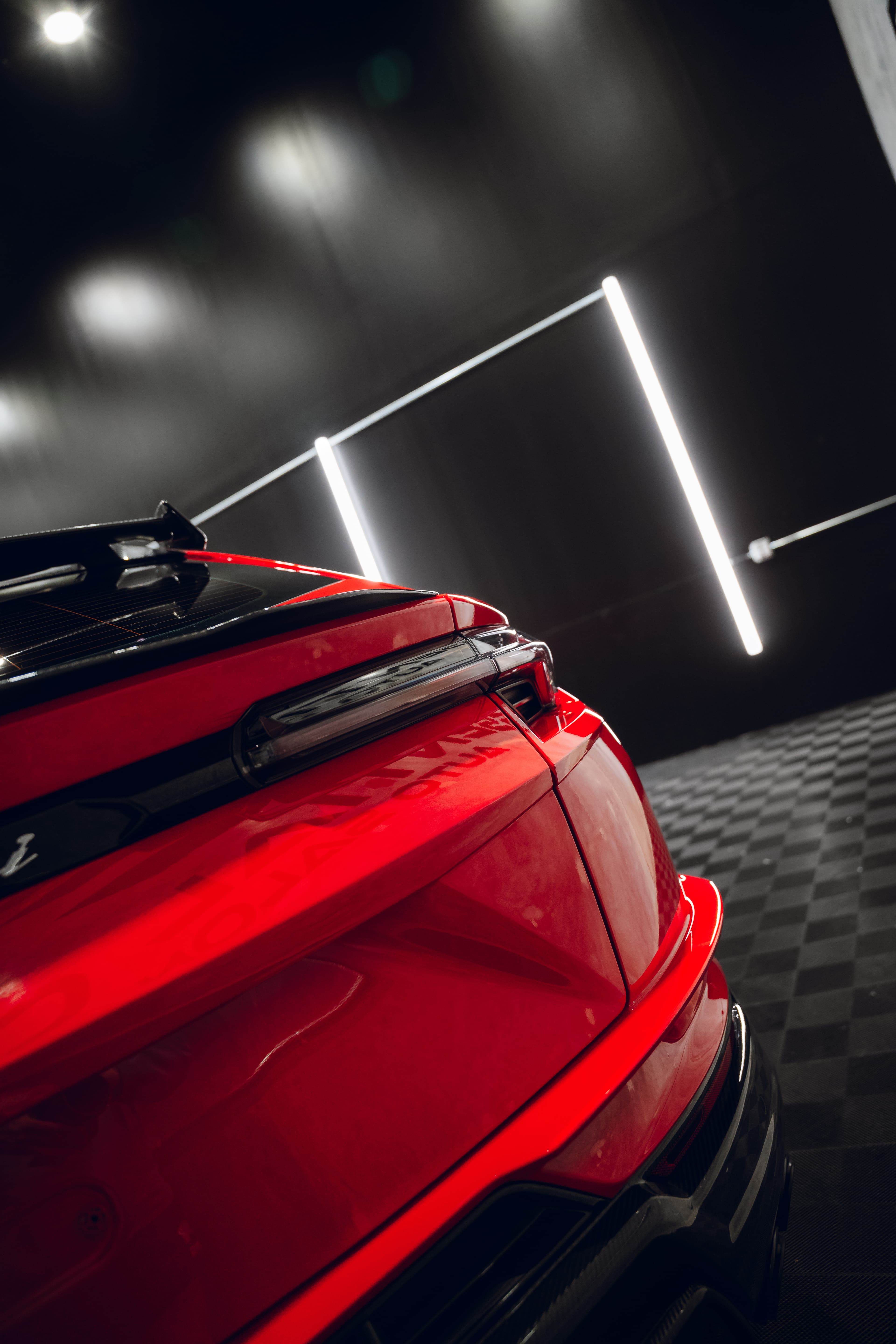 Ceramic coating gloss finish